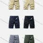 Wholesale Men's Casual Plain Multiple Pockets Shorts 17351# preview
