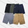 Wholesale Men's Casual Plain Multiple Pockets Button Closure Chino Shorts 17405# preview
