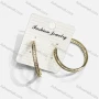 Wholesale Fashionable Copper Gold Plated Small Huggie Hoop Hypoallergenic Earrings preview