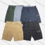Wholesale Men's Casual Plain Multiple Flap Pockets Shorts 26602# preview