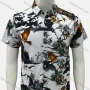 Wholesale Men's Casual Allover Print Collared Button Down Short Sleeve Shirt preview