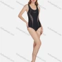 Wholesale Women's Sporty Elastic Straps One Piece Swimsuit 9001# preview