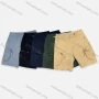 Wholesale Men's Casual Plain Zipper Pockets Drawstring Shorts 28701# preview