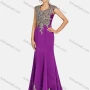 Wholesale Women's Elegant Embroidered Rhinestone Floor Length Evening Dress 9497# preview