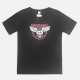 Men's Casual Short Sleeve Crew Neck Letter Graphic T-shirt Black Clothing Wholesale Market -LIUHUA