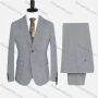 Wholesale Men's Formal Two Button Plain Blazer Jacket & Pants 2 Piece Suit Set D2421# preview