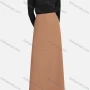 Wholesale Women's Casual Plain Elastic High Waist Maxi Skirts 1363# preview