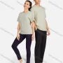 Wholesale Women's Casual Plain High Waist Elastic Skinny Pants J001# preview