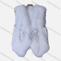 Wholesale Women's Causal Drawstring Splicing Pearl Decor Fluffy Plain Vest preview
