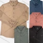Wholesale Men's Casual Striped Long Sleeve Shirt preview