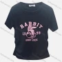 Wholesale Women's Casual Crew Neck Short Sleeve Rabbit Letter Tee 6003# preview