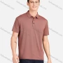 Wholesale Men's Casual Breathable Collared Short Sleeve Plain Polo Shirt 3226# preview