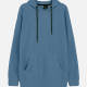 Men's Basics Plain Long Sleeve Drawstring Pullover Hoodies With Kangaroo Pocket 66# Clothing Wholesale Market -LIUHUA