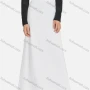 Wholesale Women's Casual Plain Elastic High Waist Maxi Skirts 1363# preview