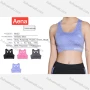 Wholesale Women's Comfy Racerback Workout Gym Long Line Seamless Fitness Sports Bra preview