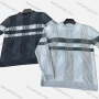 Wholesale Men's Casual Geometric Striped Round Neck Long Sleeve Pullover Sweater 2303# preview