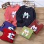 Wholesale Boy's Casual Letter Graphic Long Sleeve Sweatshirt c2303# preview