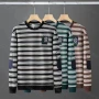 Wholesale Men's Casual Striped Round Neck Long Sleeve Sweater H301# preview