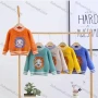 Wholesale Kid's Casual Cartoon Pattern Long Sleeve Fleece Sweater kdwl8215# preview
