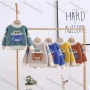 Wholesale Kid's Casual Cartoon Pattern Long Sleeve Fleece Sweater kdwl8215# preview