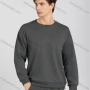 Wholesale Men's Casual Plain Crew Neck Long Sleeve Sweatshirt 677# preview