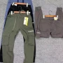 Wholesale Men's Casual Plain Flap Pockets Drawstring Elastic Waist Cargo Pants 8627# preview