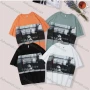 Wholesale Unisex's Men/Women Casual Graphic Round Neck Short Sleeve Tee preview