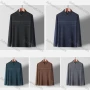 Wholesale Men's Casual Geometric Striped Long Sleeve Polo Shirt preview
