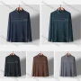 Wholesale Men's Casual Striped Long Sleeve Polo Shirt preview