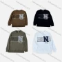 Wholesale Men's Casual Letter Graphic Round Neck Long Sleeve Sweatshirt 6606# preview