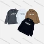 Wholesale Men's Casual Letter Graphic Long Sleeve Kangaroo Pocket Drawstring Hoodie 6652# preview