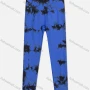 Wholesale Women's Athletic Tie Dye High Waist Ankle Length Pants 1Y1A0893# preview