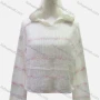 Wholesale Women's Casual Long Sleeve Striped Knit Sweater Hoodie 60654# preview