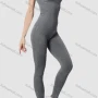 Wholesale Women's Athletic Plain Spaghetti Strap Stretchy Cami Yoga Jumpsuits GJ-8805# preview