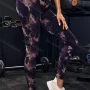 Wholesale Women's Athletic Tie Dye High Waist Stretchy Butt Lifting Yoga Pants GP-5702# preview