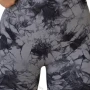 Wholesale Women's Athletic Tie Dye Ruched High Waist Stretchy Butt Lifting Yoga Shorts GS-6900# preview