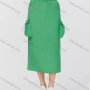 Wholesale Women's Casual Plain Drawstring Multiple Pockets Split Back Skirt MT303# preview