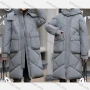 Wholesale Women's Casual Hooded Zipper Front Pockets Thermal Lined Coat 2208# preview