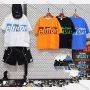 Wholesale Boy's Casual Letter Print 100% Cotton Round Neck Short Sleeve Tee preview