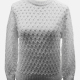 Women's Casual Crew Neck Long Sleeve Plain Knit Sweater 60460# 501# Clothing Wholesale Market -LIUHUA