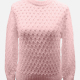 Women's Casual Crew Neck Long Sleeve Plain Knit Sweater 60460# 525# Clothing Wholesale Market -LIUHUA