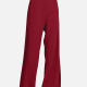 Women's Casual Fashionable High Waist Plain Pleated Wide Leg Pants LL-33030# A53# Clothing Wholesale Market -LIUHUA