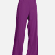 Women's Casual Fashionable High Waist Plain Pleated Wide Leg Pants LL-33030# A59# Clothing Wholesale Market -LIUHUA