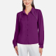 Women's Plain Peter Pan Collar Rhinestones Long Sleeve Shirt LL-3303# A59# Clothing Wholesale Market -LIUHUA