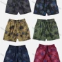 Wholesale Men's Casual Washed Allover Print Drawstring Side Pockets Shorts 20265# preview