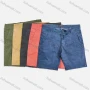 Wholesale Men's Casual Plain Allover Print Patch Pocket Shorts 813# preview