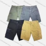 Wholesale Men's Casual Plain Zipper Multiple Pockets Shorts 1871# preview