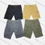 Wholesale Men's Casual Plain Multiple Flap Pockets Shorts 1879# preview