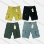 Wholesale Men's Casual Plain Zip Decor Multiple Pockets Shorts 9302# preview
