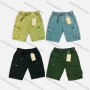 Wholesale Men's Casual Plain Zip Decor Drawstring Multiple Pockets Shorts 9382# preview